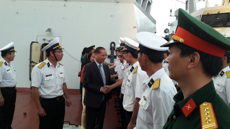 [Ảnh] Việt Nam quan sát tình huống giả định chống khủng bố trên biển ở Brunei - ảnh 10