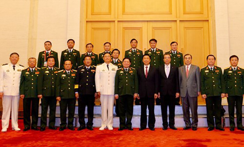 Bộ trưởng Quốc phòng VN - TQ bàn hướng tăng cường hợp tác hữu nghị - ảnh 4