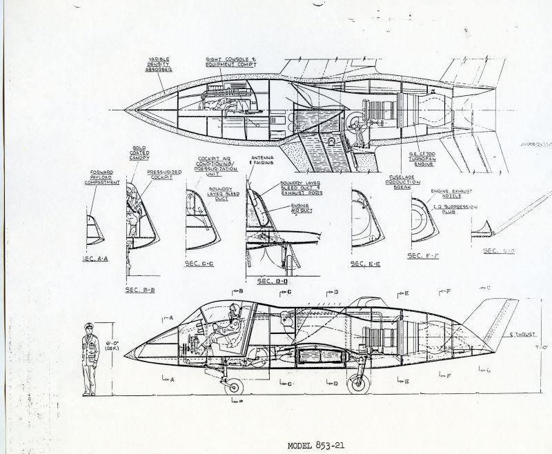 Giải mật về máy bay tàng hình của Boeing từ thập niên 60 - ảnh 5