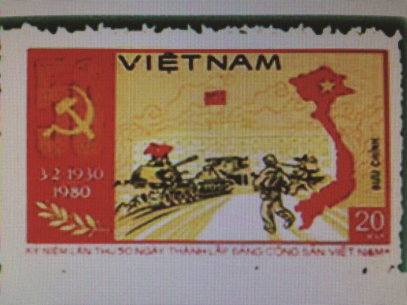 Dấu ấn người chiến sỹ QĐND Việt Nam ngày Giải phóng miền Nam trên tem bưu chính - ảnh 3