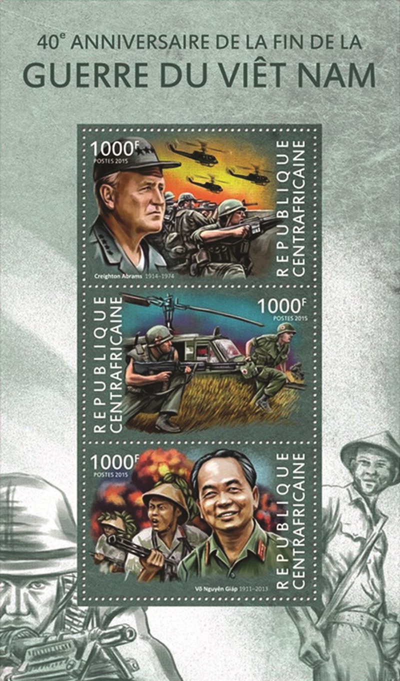 Dấu ấn người chiến sỹ QĐND Việt Nam ngày Giải phóng miền Nam trên tem bưu chính - ảnh 7