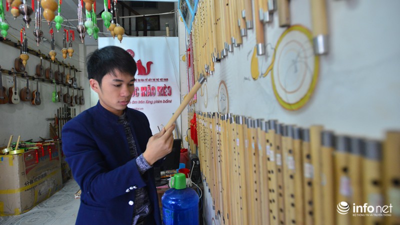Chàng trai tay trắng khởi nghiệp từ niềm đam mê sáo trúc - ảnh 2