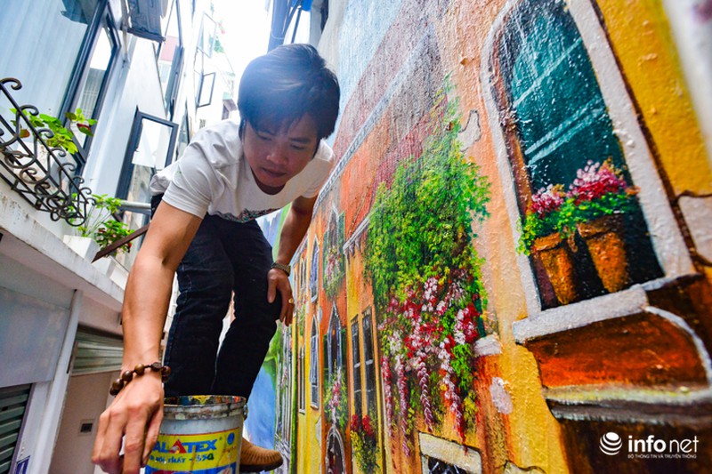 Ngõ nhỏ Venice tuyệt đẹp giữa lòng thủ đô - ảnh 10