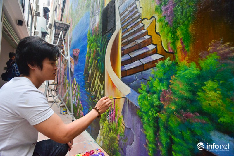 Ngõ nhỏ Venice tuyệt đẹp giữa lòng thủ đô - ảnh 5