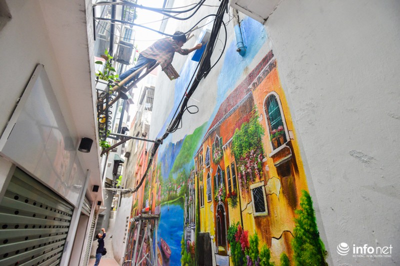 Ngõ nhỏ Venice tuyệt đẹp giữa lòng thủ đô - ảnh 11