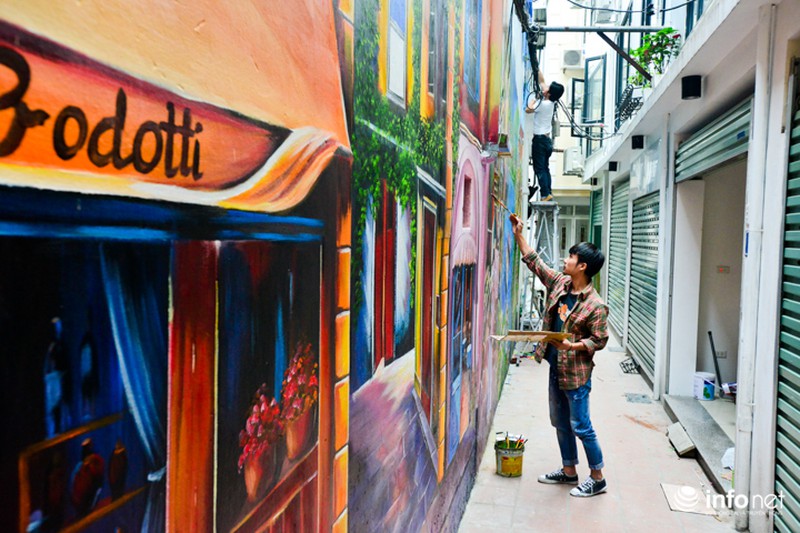 Ngõ nhỏ Venice tuyệt đẹp giữa lòng thủ đô - ảnh 4