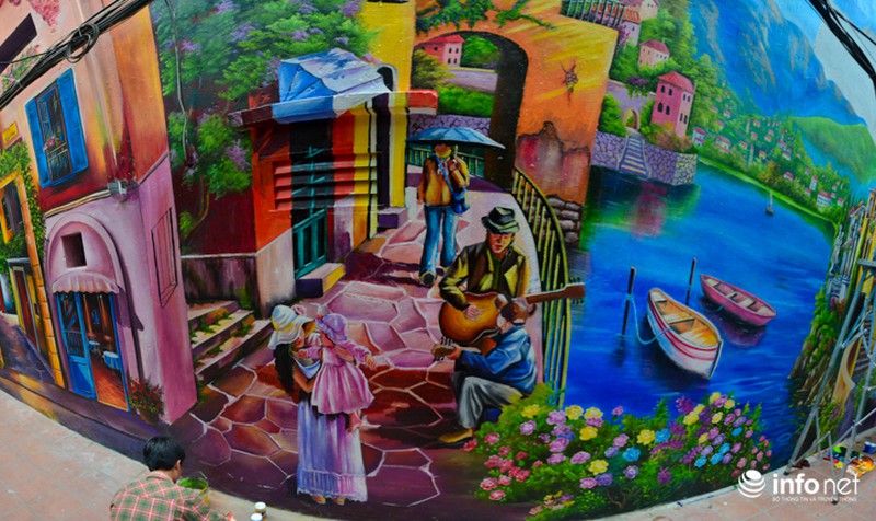 Ngõ nhỏ Venice tuyệt đẹp giữa lòng thủ đô - ảnh 12