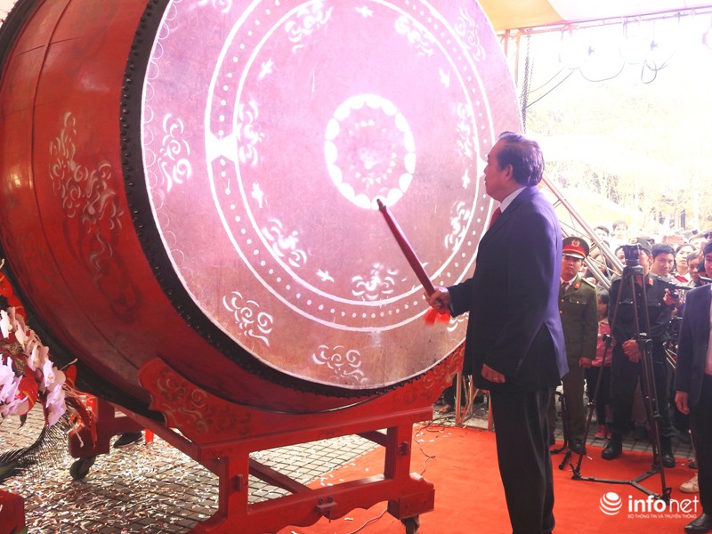 Chùa Bái Đính chính thức khai hội Xuân 2017 - ảnh 1