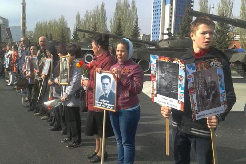 Hình ảnh về “Trung đoàn Bất tử” tràn ngập trên khắp nước Nga - ảnh 6