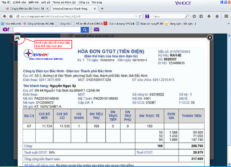 Cách tra cứu hóa đơn tiền điện online - ảnh 7