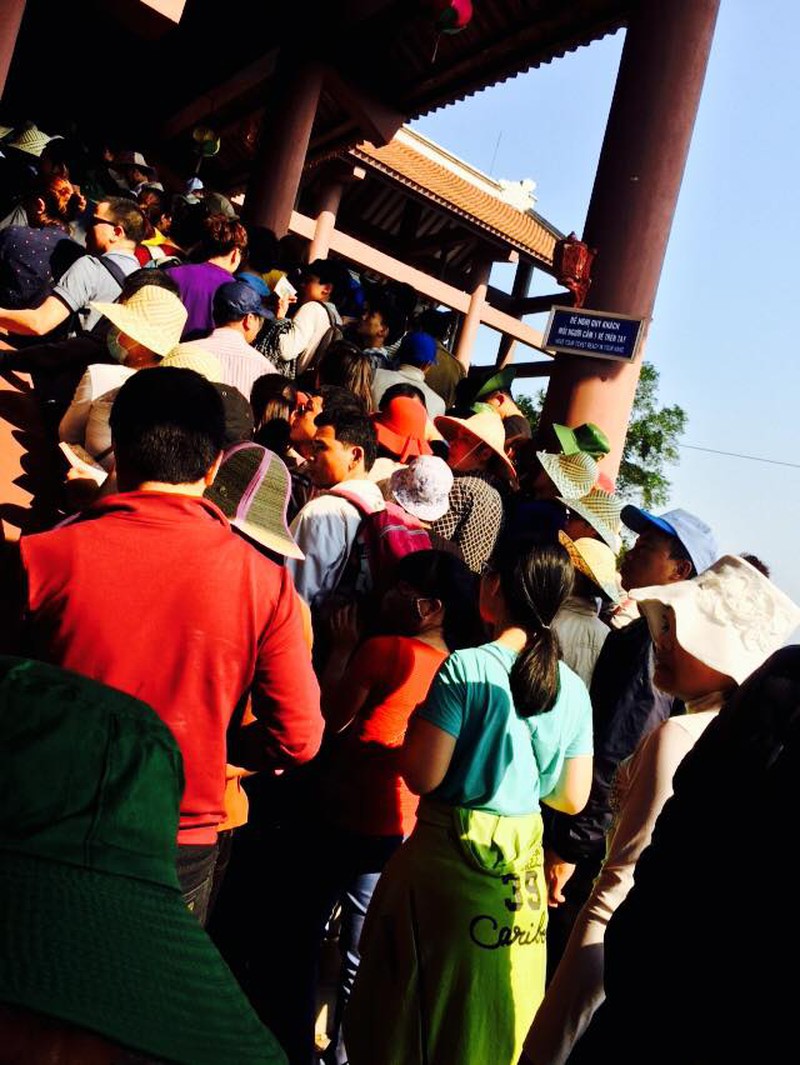 Người người về non thiêng Yên Tử đầu xuân - ảnh 17