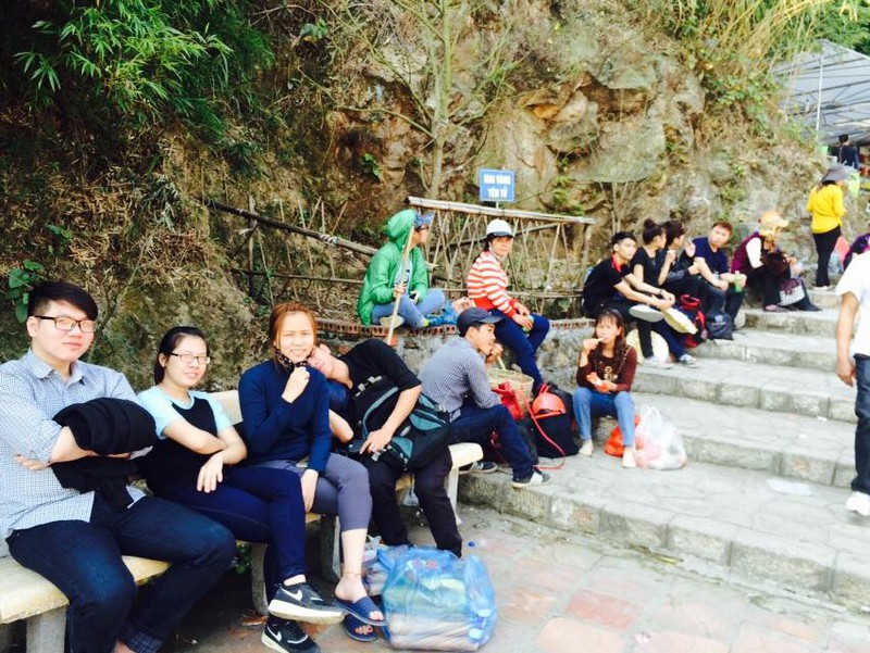 Người người về non thiêng Yên Tử đầu xuân - ảnh 16