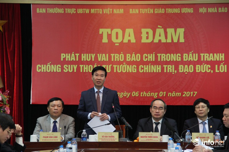 Trưởng ban Tuyên giáo TW: Đấu tranh chống cái xấu thì thông tin phải chắc chắn - ảnh 1