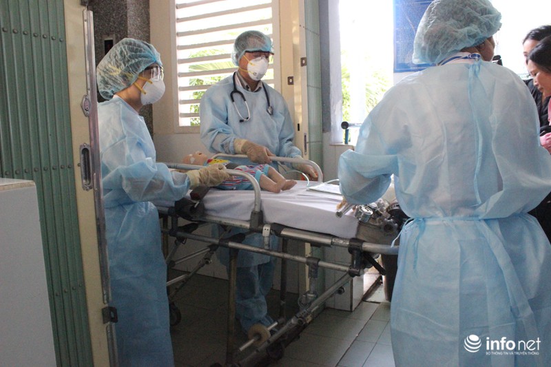 Tình huống khẩn cấp tại Bệnh viện Nhi đồng 1 khi có bệnh nhân MERS - CoV - ảnh 4