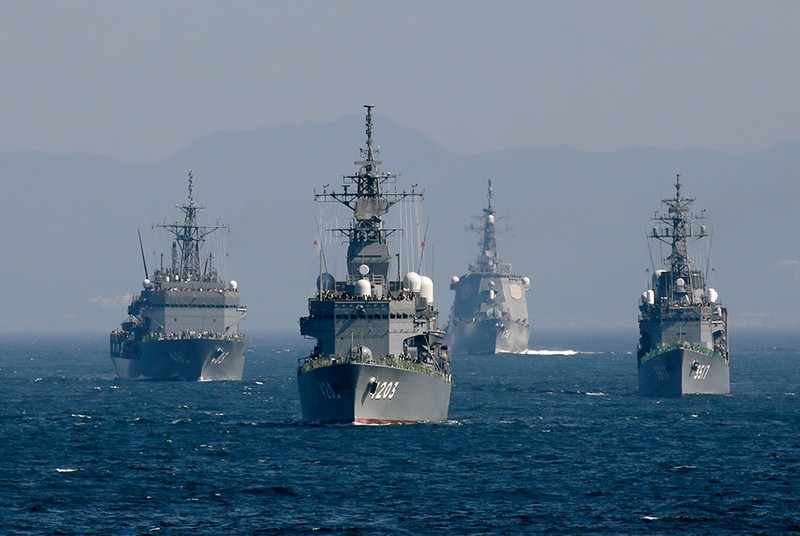 Cận cảnh lực lượng Hải quân Nhật Bản - ảnh 1