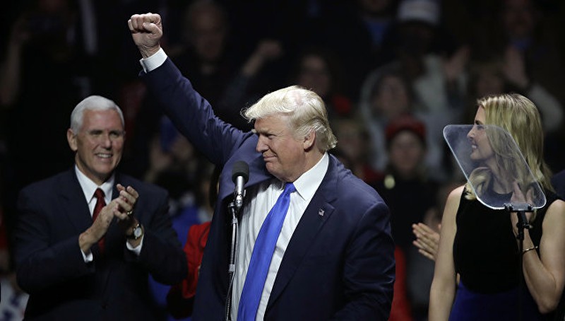 Chùm ảnh ăn mừng chiến thắng của những người ủng hộ Donald Trump - ảnh 7