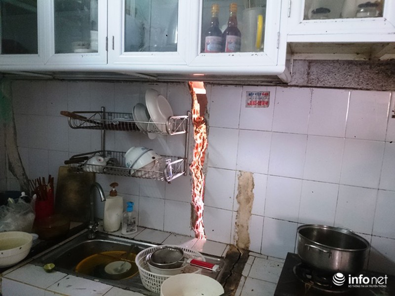 TP Huế: Hàng chục nhà dân chờ sập vì thi công dự án môi trường nước - ảnh 13