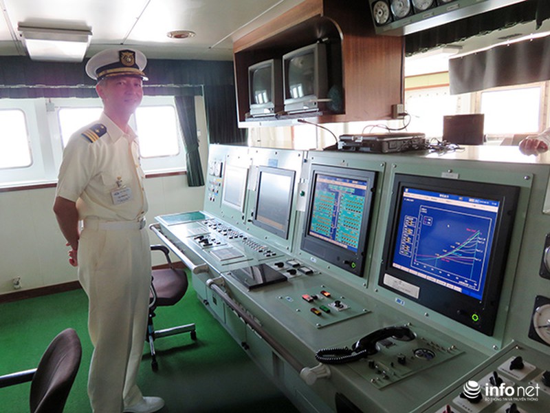 Cảnh sát biển Việt Nam tham quan tàu Cảnh sát biển Nhật Bản - ảnh 11