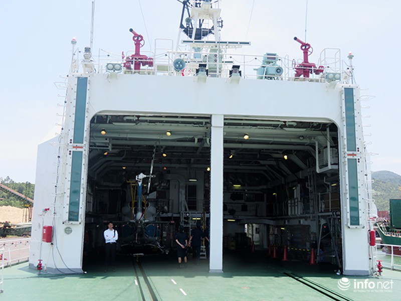 Cảnh sát biển Việt Nam tham quan tàu Cảnh sát biển Nhật Bản - ảnh 20