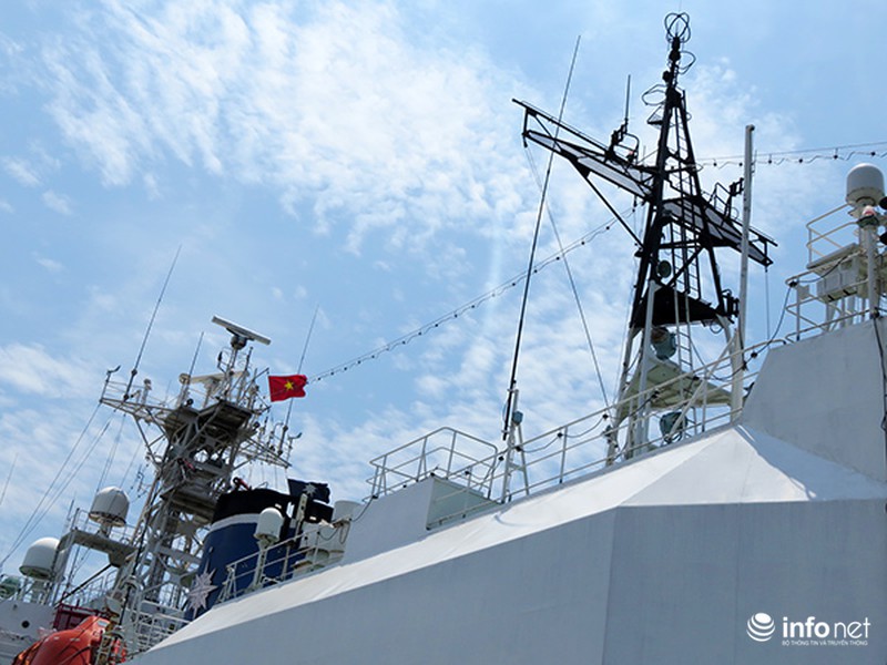 Cảnh sát biển Việt Nam tham quan tàu Cảnh sát biển Nhật Bản - ảnh 25