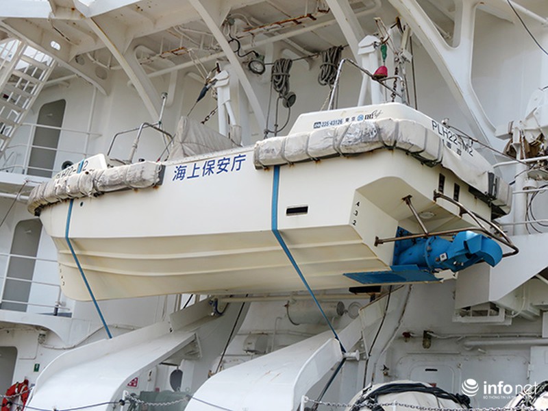 Cảnh sát biển Việt Nam tham quan tàu Cảnh sát biển Nhật Bản - ảnh 28