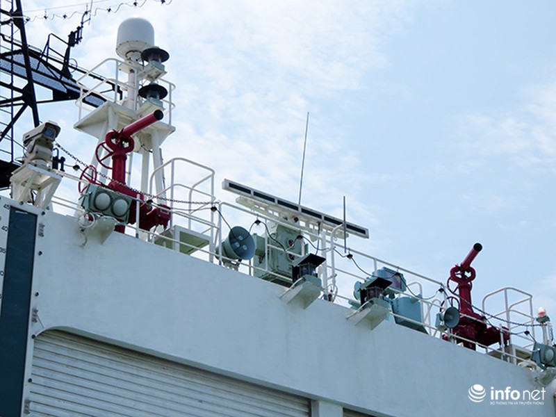 Cảnh sát biển Việt Nam tham quan tàu Cảnh sát biển Nhật Bản - ảnh 29