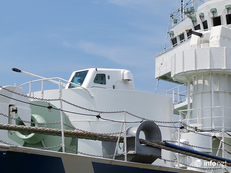 Cảnh sát biển Việt Nam tham quan tàu Cảnh sát biển Nhật Bản - ảnh 30