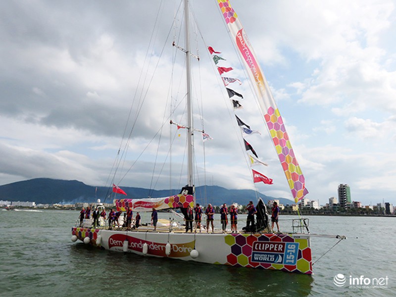 Đà Nẵng tưng bừng đón cuộc đua thuyền buồm Clipper Round The World - ảnh 3