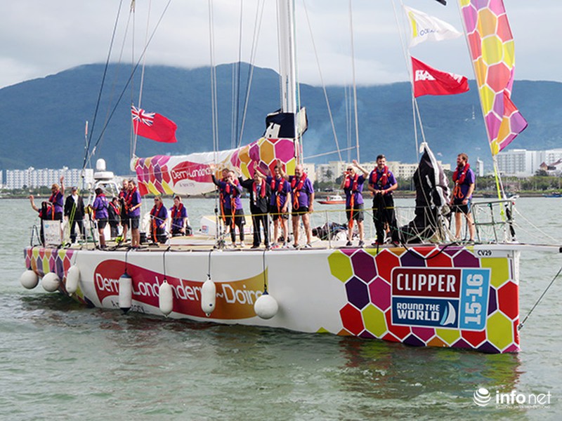 Đà Nẵng tưng bừng đón cuộc đua thuyền buồm Clipper Round The World - ảnh 4