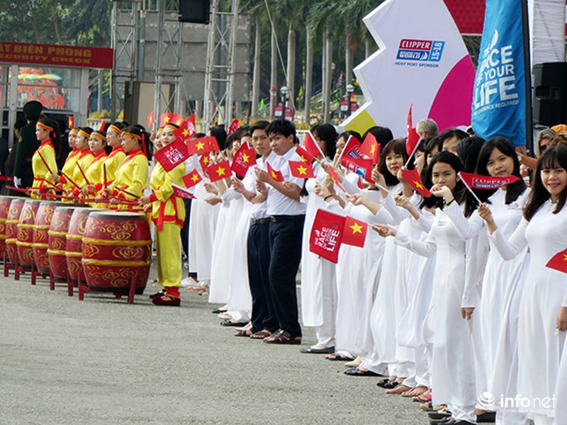 Đà Nẵng tưng bừng đón cuộc đua thuyền buồm Clipper Round The World - ảnh 6