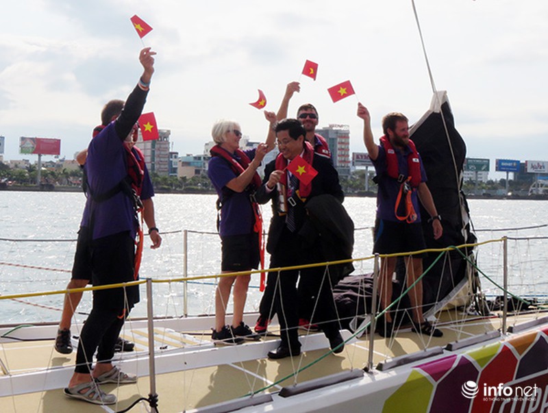 Đà Nẵng tưng bừng đón cuộc đua thuyền buồm Clipper Round The World - ảnh 8