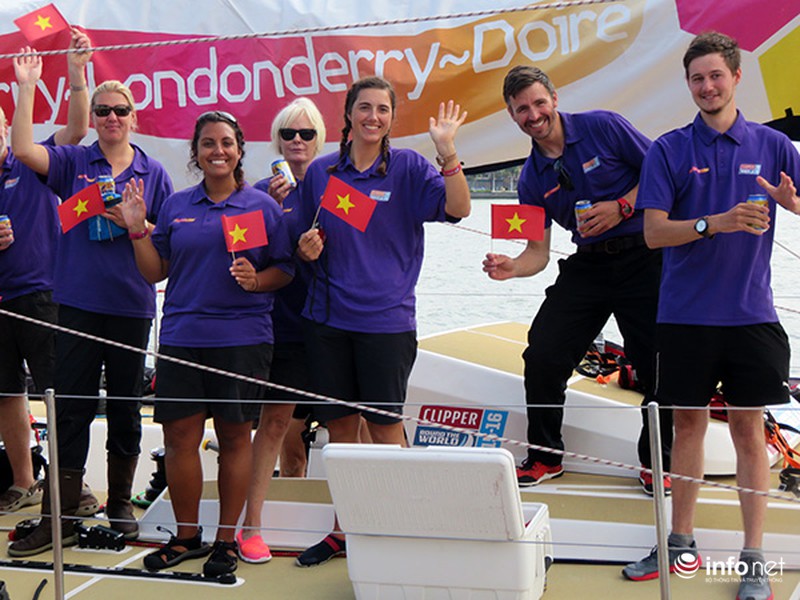 Đà Nẵng tưng bừng đón cuộc đua thuyền buồm Clipper Round The World - ảnh 10