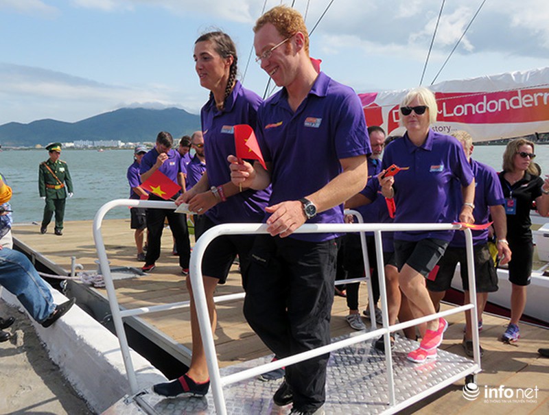 Đà Nẵng tưng bừng đón cuộc đua thuyền buồm Clipper Round The World - ảnh 15