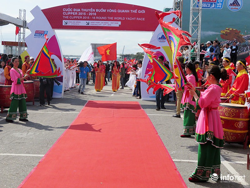 Đà Nẵng tưng bừng đón cuộc đua thuyền buồm Clipper Round The World - ảnh 17