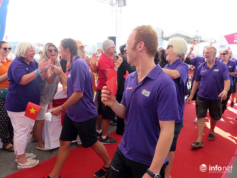 Đà Nẵng tưng bừng đón cuộc đua thuyền buồm Clipper Round The World - ảnh 18