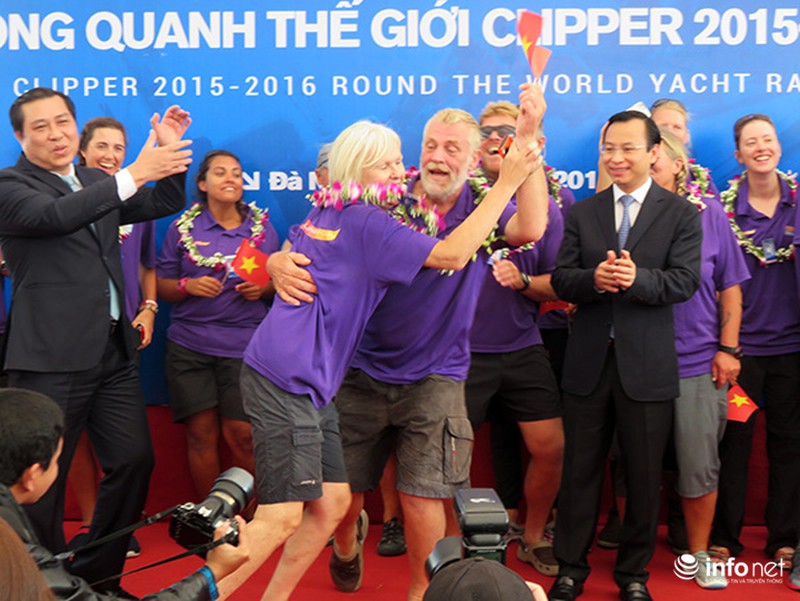 Đà Nẵng tưng bừng đón cuộc đua thuyền buồm Clipper Round The World - ảnh 23