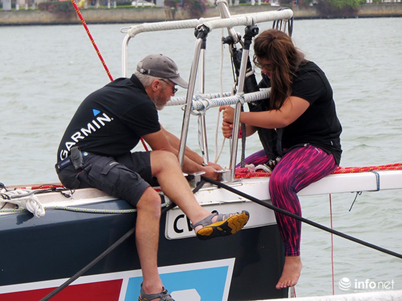 Các nữ thủy thủ thuyền buồm Clipper làm gì trên bến cảng Sông Hàn? - ảnh 5