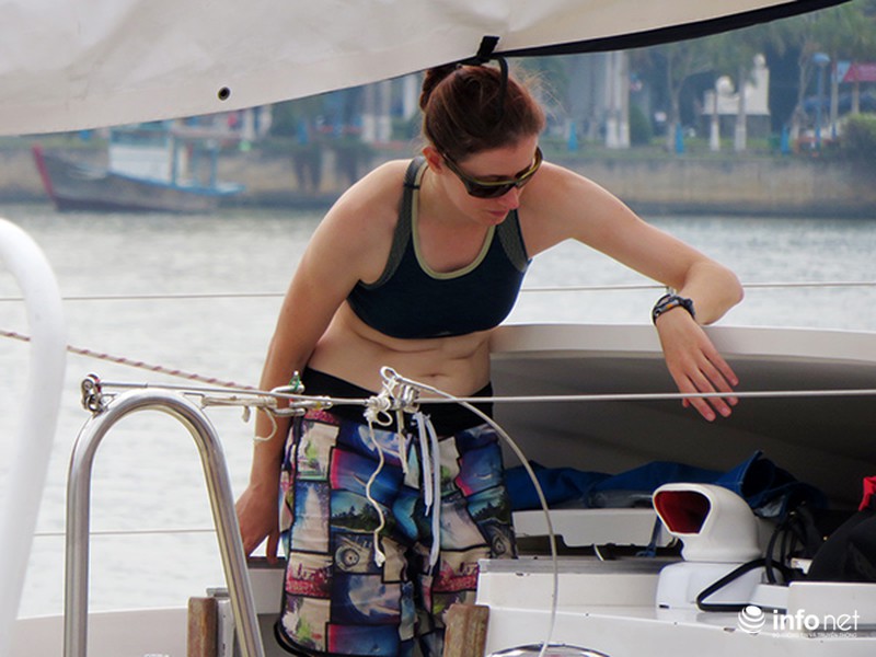 Các nữ thủy thủ thuyền buồm Clipper làm gì trên bến cảng Sông Hàn? - ảnh 17