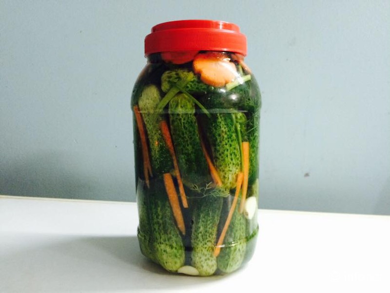 Cách muối dưa chuột bao tử chống ngán ngày Tết - ảnh 5