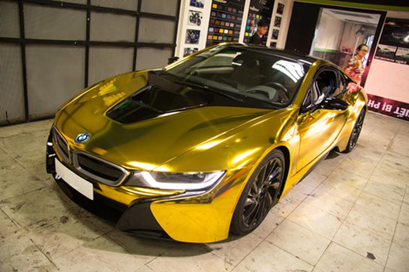 Ngam BMW i8 'ma vang' cua dan choi Sai Gon hinh anh 4