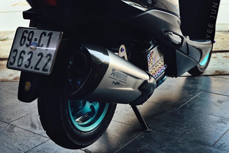 Honda Lead phien ban 'vua ninja' cua biker Ca Mau ton them 100 trieu hinh anh 7
