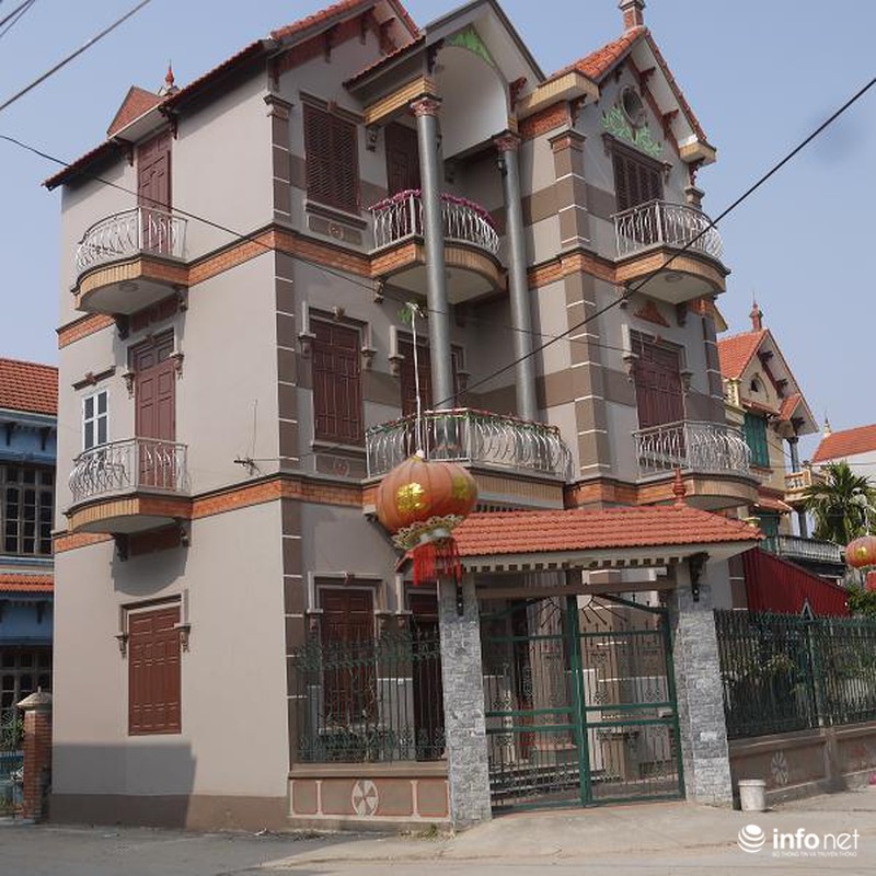 Choáng ngợp biệt thự bạc tỷ ở làng