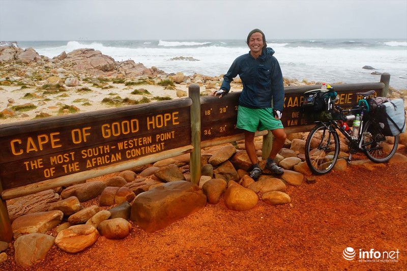 Chân dung chàng trai Nhật Bản đạp xe qua 64 quốc gia - ảnh 14