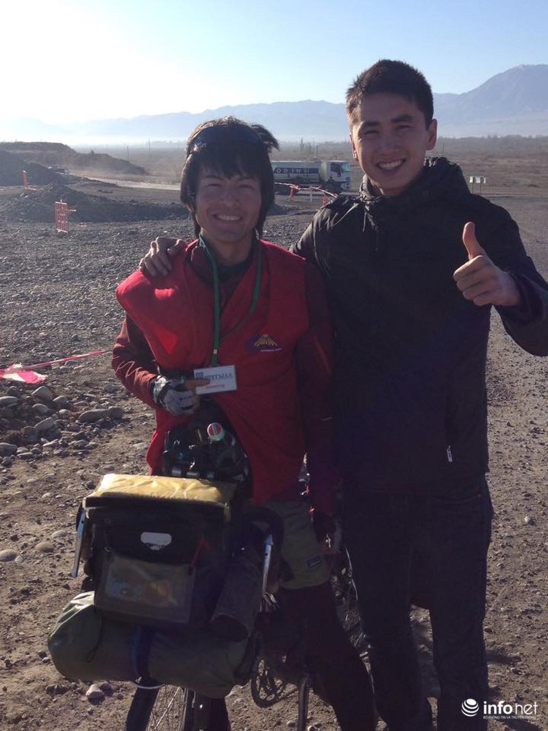 Chân dung chàng trai Nhật Bản đạp xe qua 64 quốc gia - ảnh 20