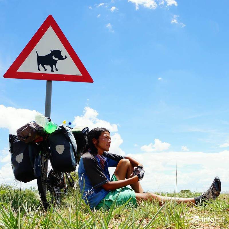 Chân dung chàng trai Nhật Bản đạp xe qua 64 quốc gia - ảnh 24