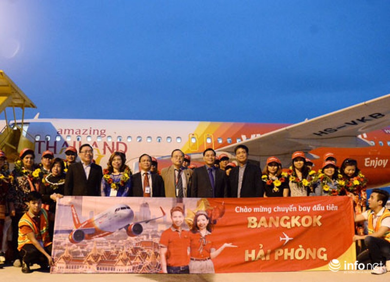 Vietjet tưng bừng khai trương đường bay Hải Phòng – Bangkok - ảnh 1