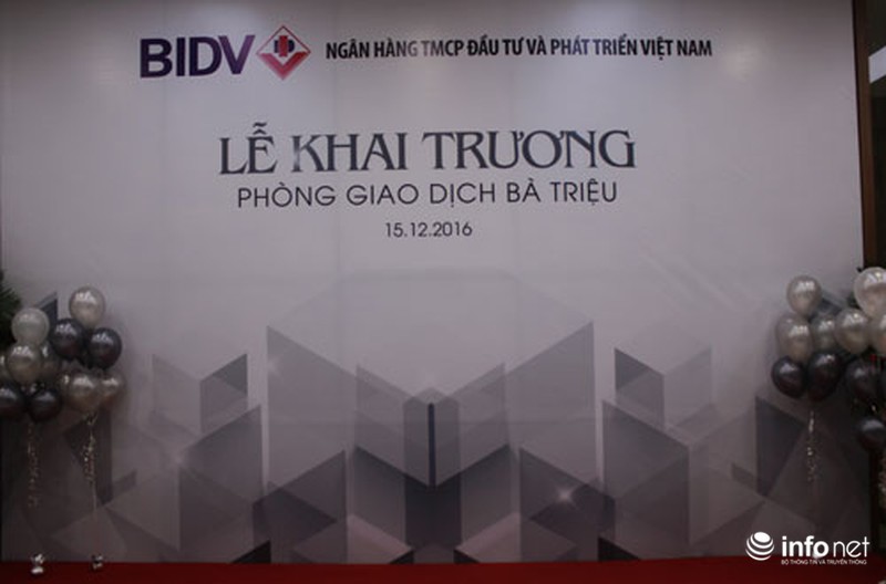 BIDV khai trương phòng giao dịch 5 sao - ảnh 1