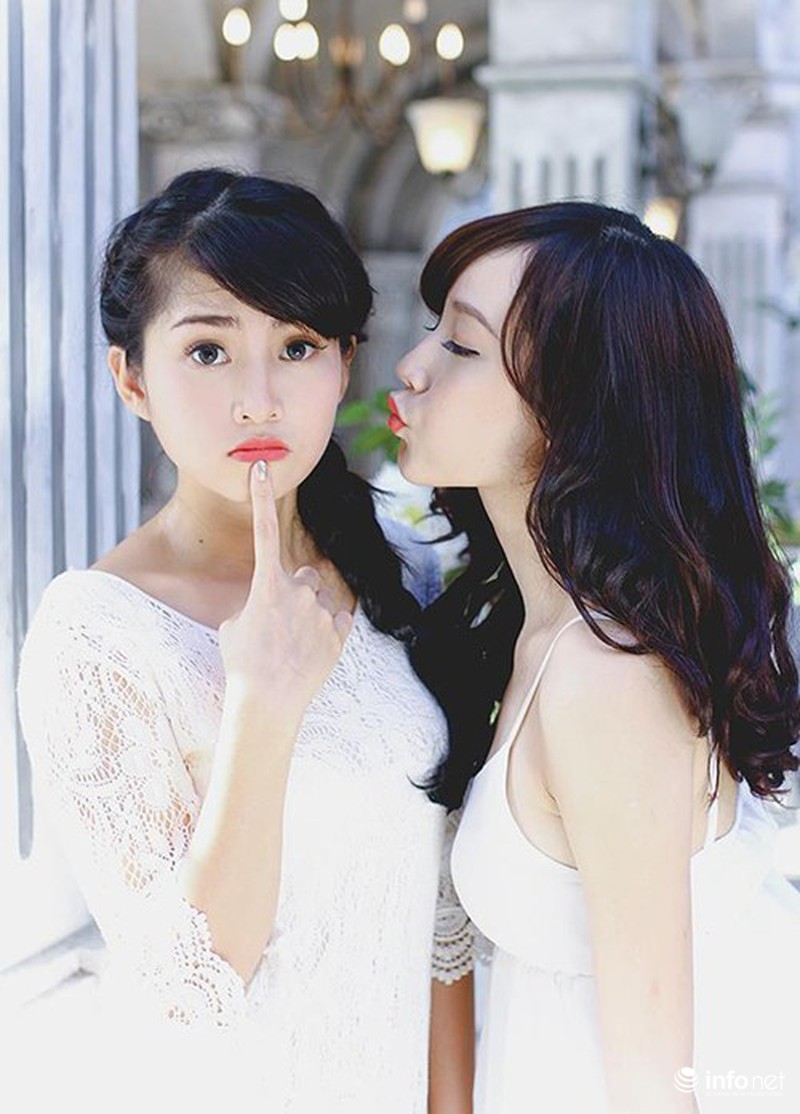 Bộ ảnh “song sinh” ấn tượng của hot girl Ngoại thương - ảnh 6