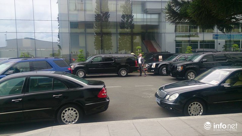 TP.HCM: Đoàn xe sẵn sàng đón Tổng thống Hoa Kỳ Obama - ảnh 1