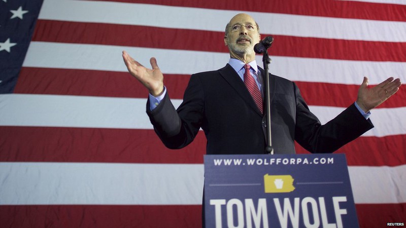 Những khoảnh khắc ấn tượng sau cuộc bầu cử giữa nhiệm kỳ ở Mỹ - ảnh 6